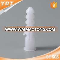 Factory supply 22mm 27mm 30mm 35mm 40mm 45mm plastic wall anchor plug